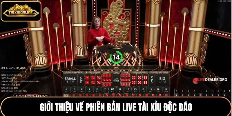Giới thiệu về phiên bản live tài xỉu độc đáo