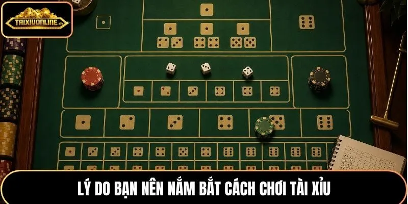 Lý do bạn nên nắm bắt cách chơi tài xỉu