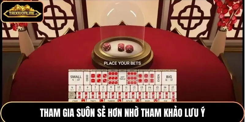 Tham gia suôn sẻ hơn nhờ tham khảo lưu ý
